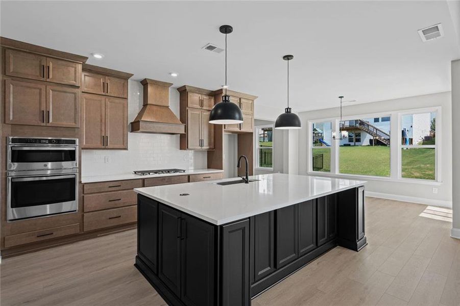 Furnished interior view inside a new home in Twin Lakes, Hoschton (Image 6).