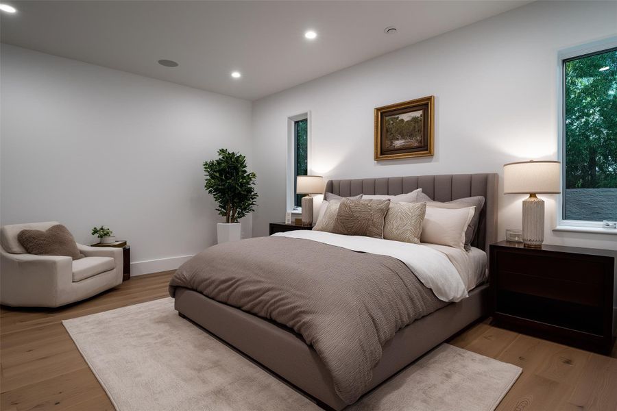 Furnished interior view inside a new home in , Houston (Image 7).