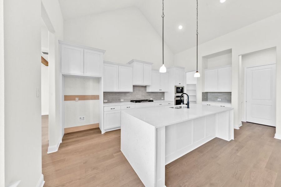 Furnished interior view inside a new home in Legacy Trails, McLendon-Chisholm (Image 8).