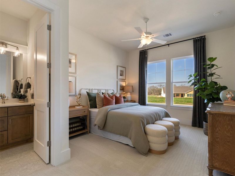 Furnished interior view inside a new home in , Smithville (Image 14).
