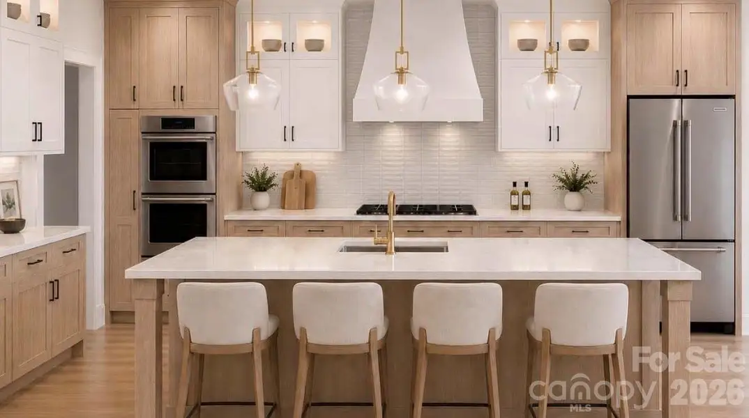 Furnished interior view inside a new home in , Mount Holly (Image 3).