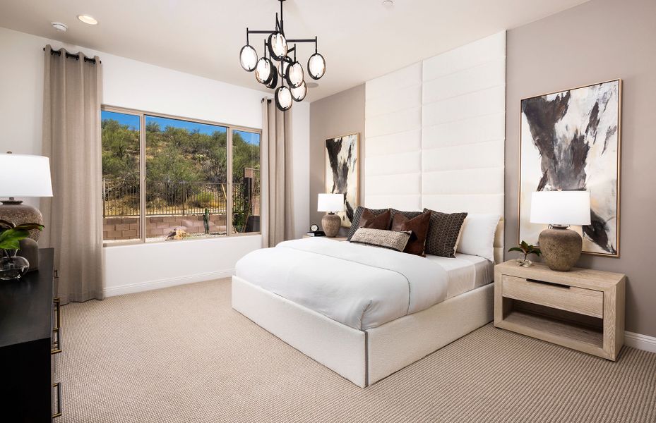 Representative furnished interior of a home built from the Parklane by Pulte Homes in Vistoso Canyon Estates, Oro Valley (Image 3).