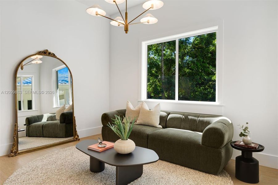 Furnished interior view inside a new home in , Pinecrest (Image 15). Furnished interior view inside a new home in , Pinecrest (Image 15).