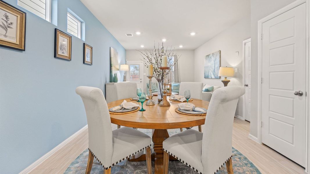 Furnished interior view inside a new home in Orchard Village, Fort Worth (Image 20).