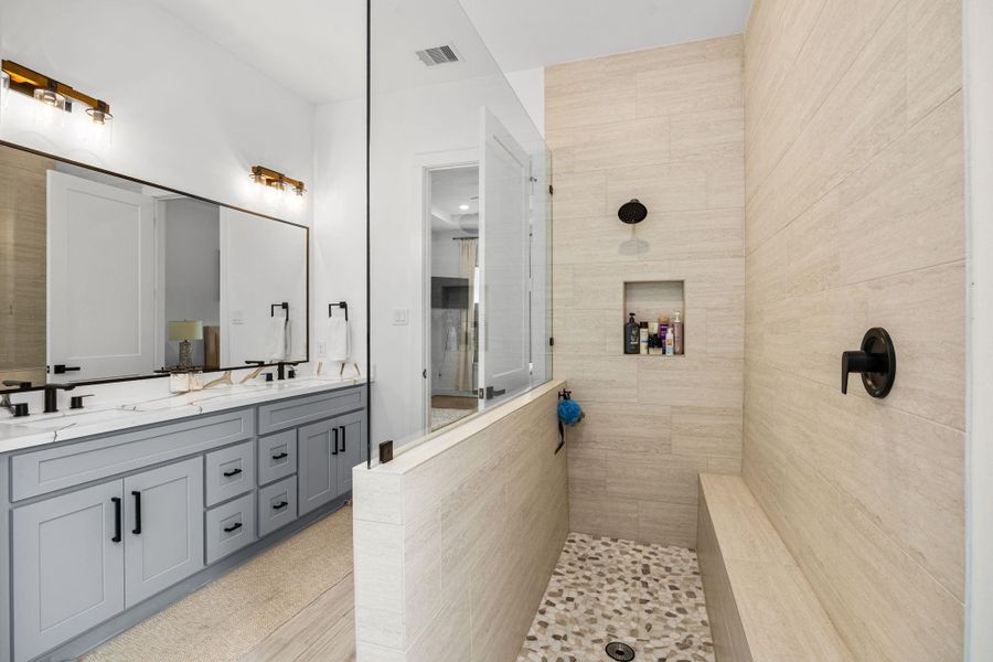 Furnished interior view inside a new home in , Montgomery (Image 13). Furnished interior view inside a new home in , Montgomery (Image 13).