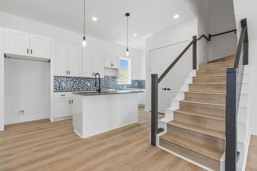 Furnished interior view inside a new home in , Houston (Image 8).
