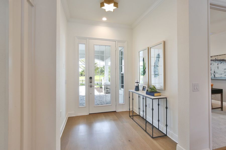 Furnished interior view inside a new home in Windward, Lakewood Ranch (Image 10).