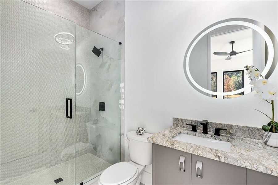 Furnished interior view inside a new home in , Sandy Springs (Image 33). Furnished interior view inside a new home in , Sandy Springs (Image 33).