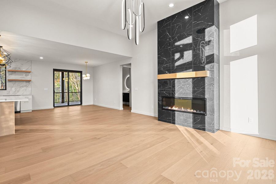 Spacious, unfurnished interior of a new home in , Candler (Image 23).