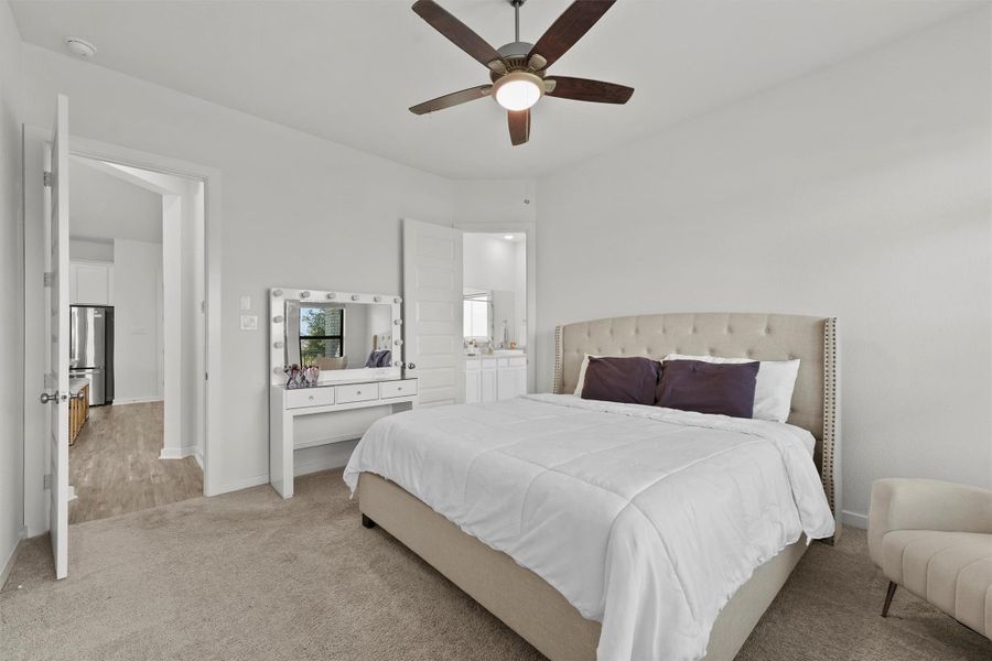 Furnished interior view inside a new home in , Cypress (Image 28). Furnished interior view inside a new home in , Cypress (Image 28).