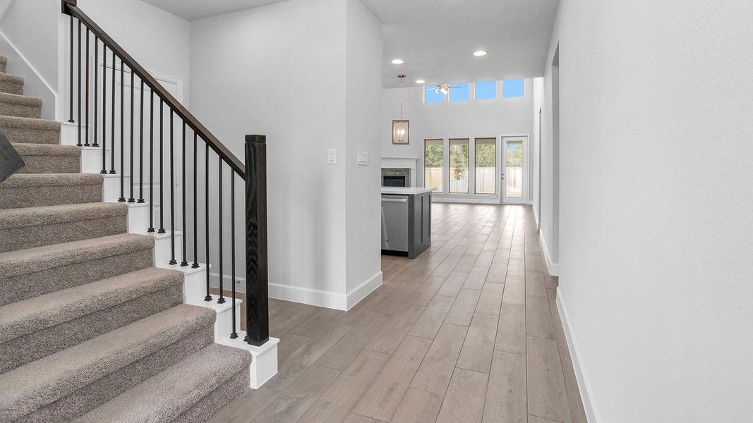 Spacious, unfurnished interior of a new home in Kresston 50', Magnolia (Image 9). Spacious, unfurnished interior of a new home in Kresston 50', Magnolia (Image 9).