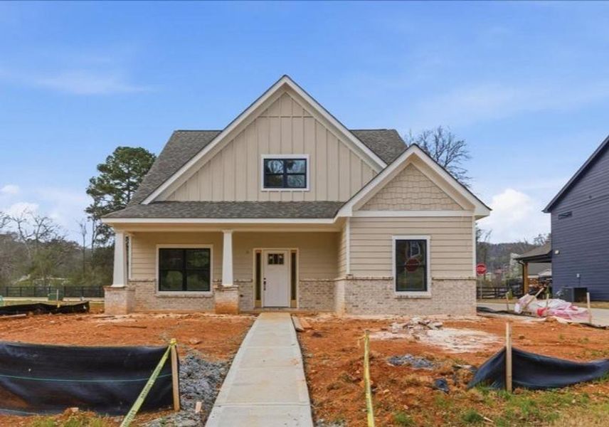 In-progress construction of a new home in , Emerson, GA (Image 34).