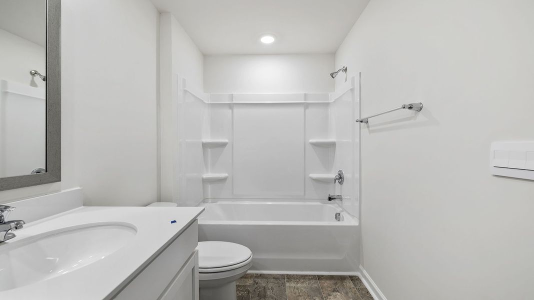 Furnished interior view inside a new home in Harrier Point, Woodruff (Image 10).