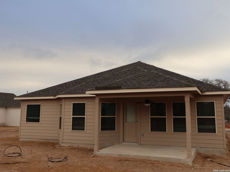 In-progress construction of a new home in Jordan's Ranch, San Antonio, TX (Image 27).