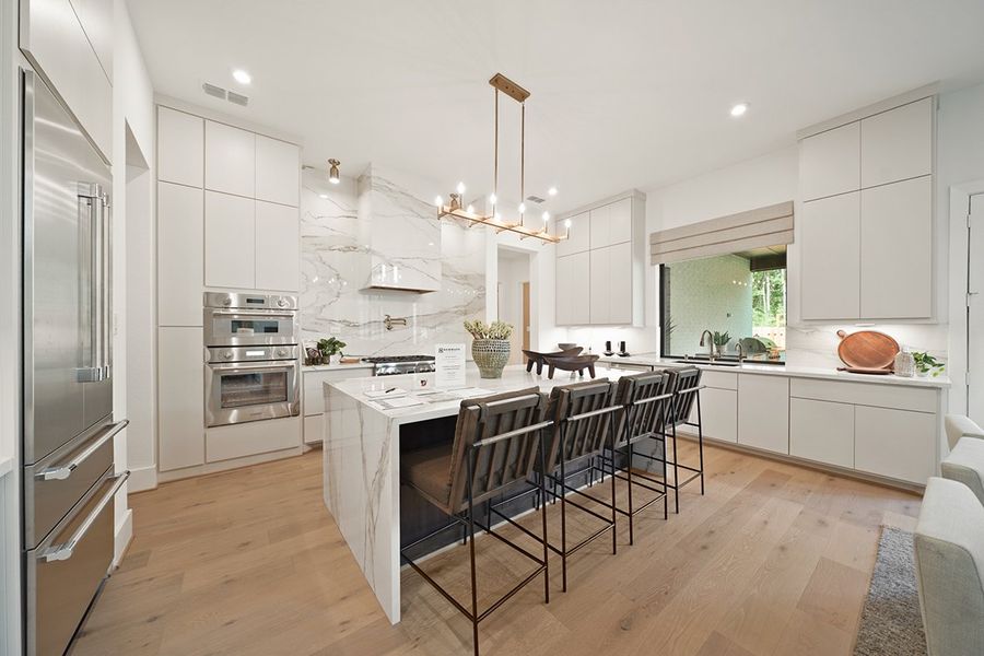 Furnished interior view inside a new home in COLTON - Fedrick Harris, Todd Mission (Image 9).