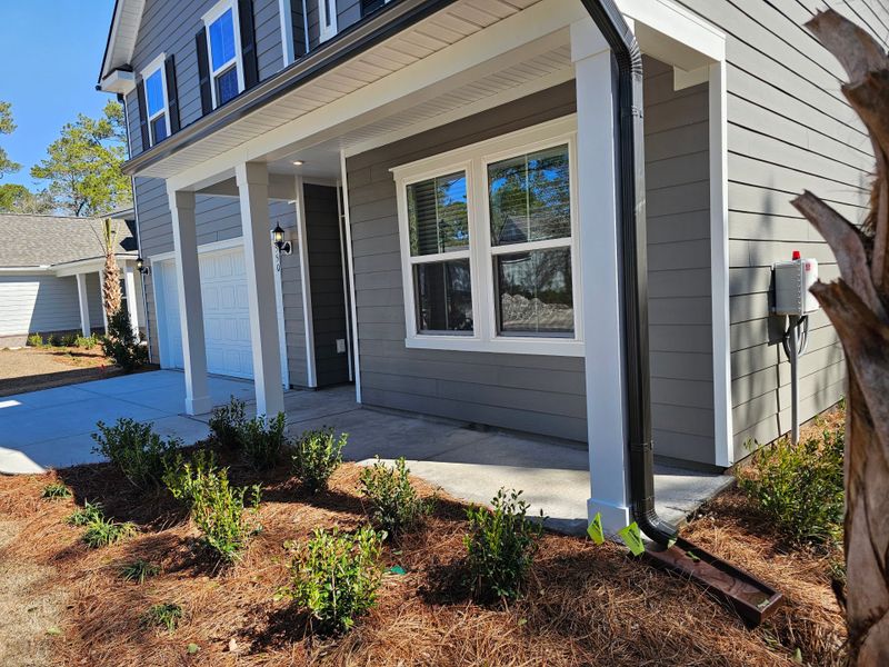 Exterior details and patio area of a home in Solserra, Shallotte (Image 3).