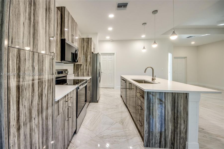 Furnished interior view inside a new home in , Lehigh Acres (Image 9). Furnished interior view inside a new home in , Lehigh Acres (Image 9).
