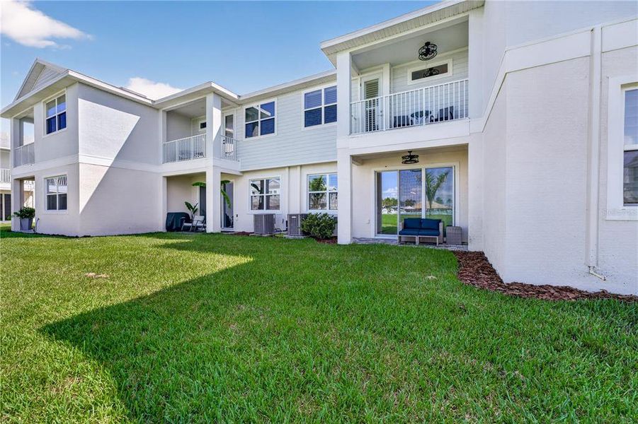 Exterior details and patio area of a home in , Wesley Chapel (Image 26).