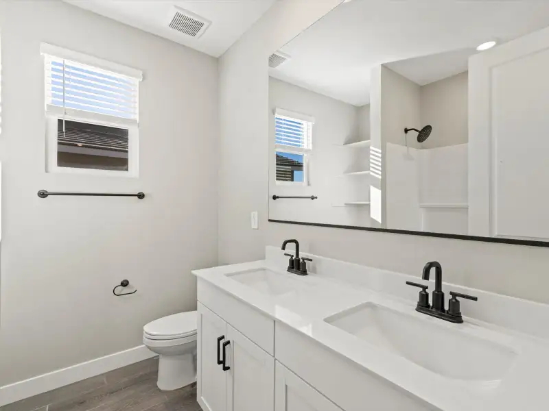 Furnished interior view inside a new home in White Tank Foothills Reserve Series, Waddell (Image 6). Furnished interior view inside a new home in White Tank Foothills Reserve Series, Waddell (Image 6).
