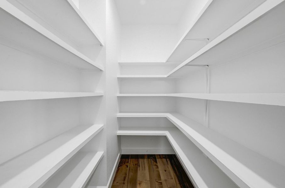 View of storage area