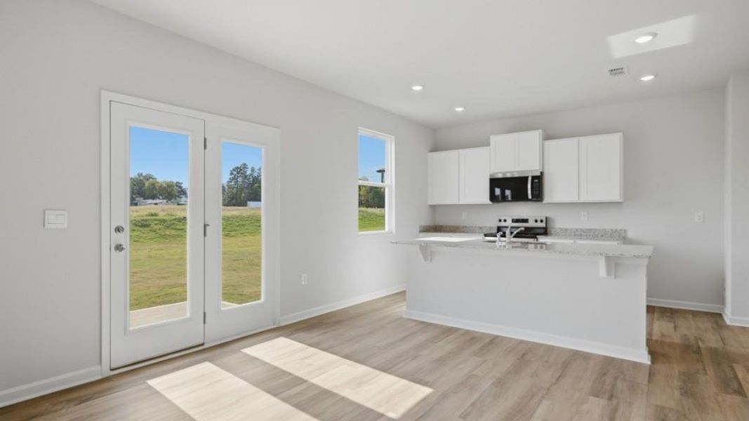 Furnished interior view inside a new home in Northberry, Rome (Image 5).