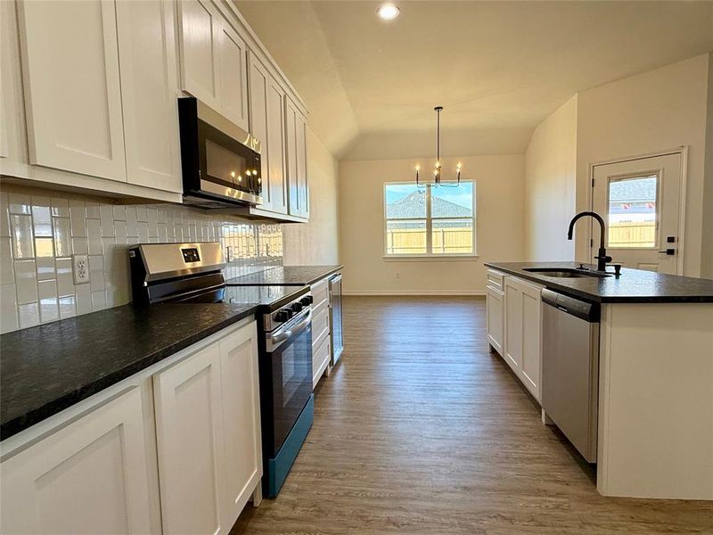 Furnished interior view inside a new home in , Abilene (Image 3).