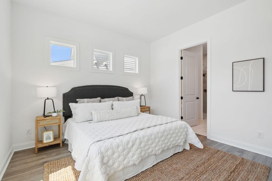 Furnished interior view inside a new home in The Domus Collection at Midtown Nexton, Summerville (Image 8).