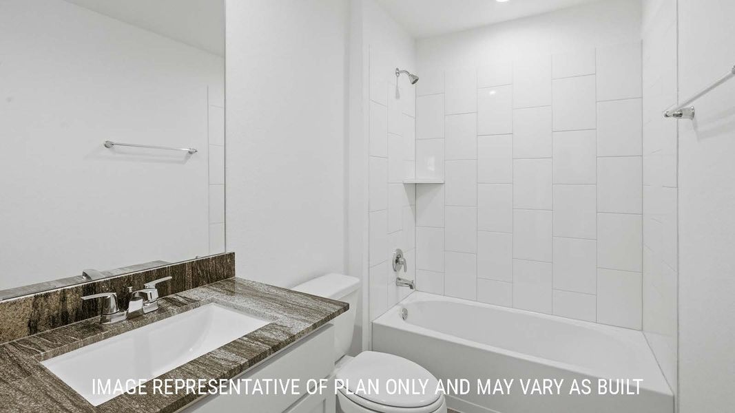 Representative furnished interior of a home built from the Mitchell by D.R. Horton in China Grove, China (Image 12).