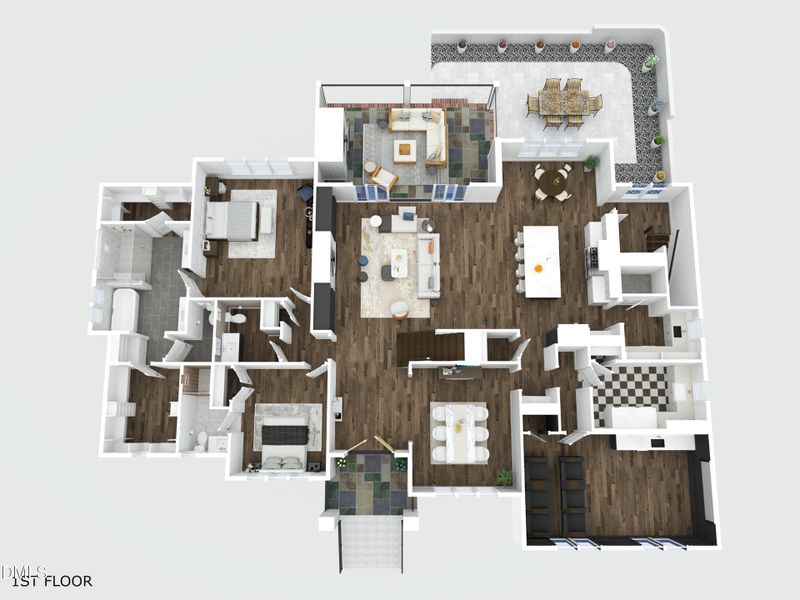 floor_2_3521 Brook Drive Raleigh