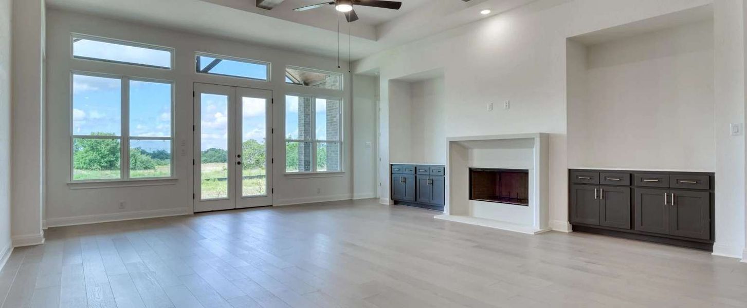 Representative unfurnished interior of a home built from the Avalon II by Ashton Woods in Waldsanger, New Braunfels (Image 7). Representative unfurnished interior of a home built from the Avalon II by Ashton Woods in Waldsanger, New Braunfels (Image 7).