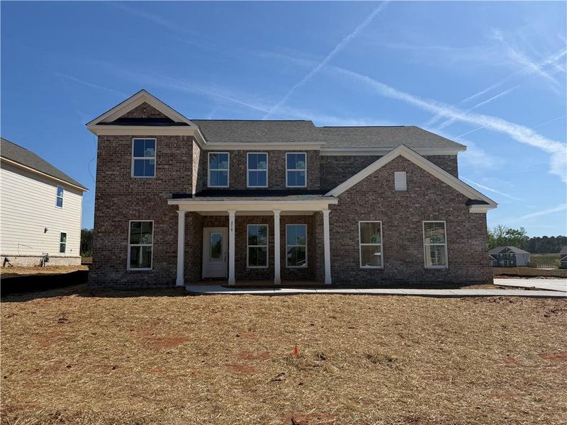 Exterior details and patio area of a home in Anderson Point Estates, McDonough (Image 2).