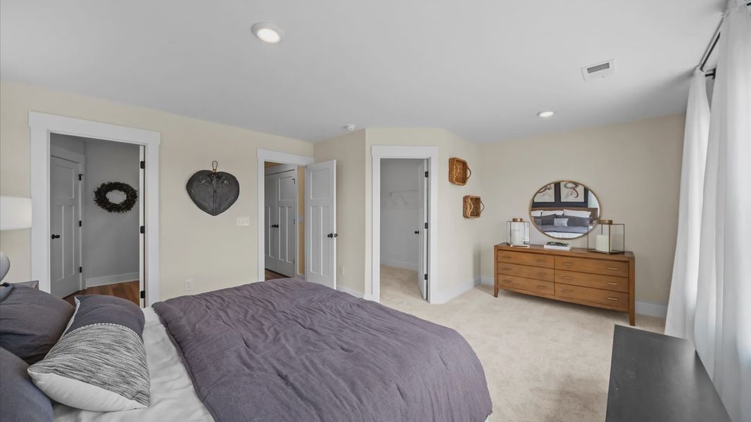 Furnished interior view inside a new home in Gresham Station, Simpsonville (Image 12). Furnished interior view inside a new home in Gresham Station, Simpsonville (Image 12).