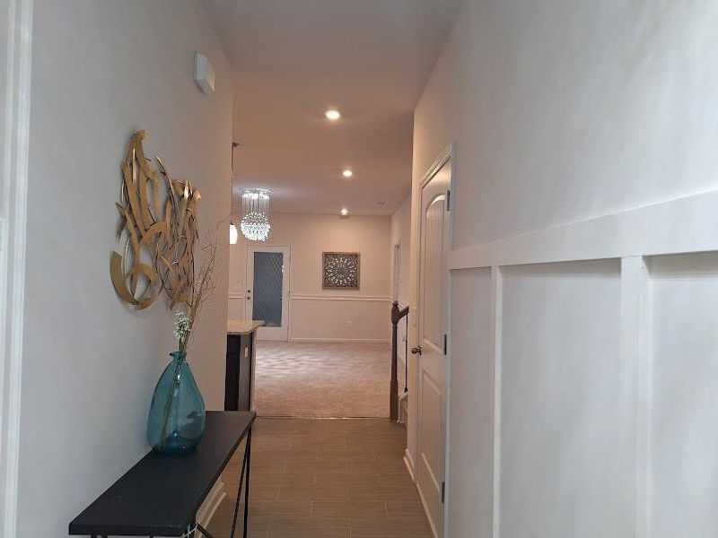 Furnished interior view inside a new home in , Cartersville (Image 8).