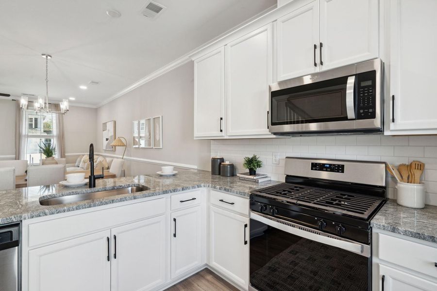 Furnished interior view inside a new home in Abbey Walk, Moncks Corner (Image 9). Furnished interior view inside a new home in Abbey Walk, Moncks Corner (Image 9).