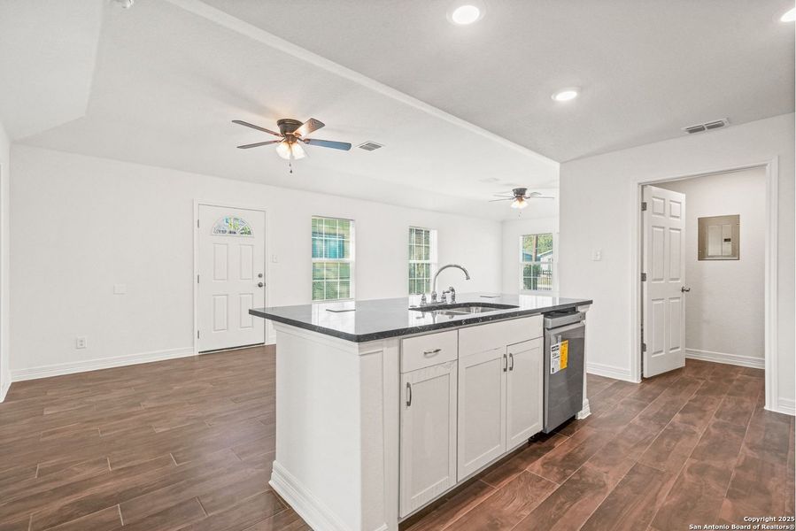 Furnished interior view inside a new home in , San Antonio (Image 5).