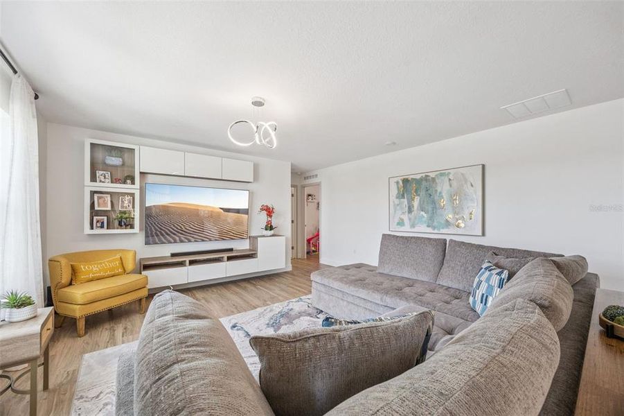 Furnished interior view inside a new home in Waterbrooke, Clermont (Image 29).