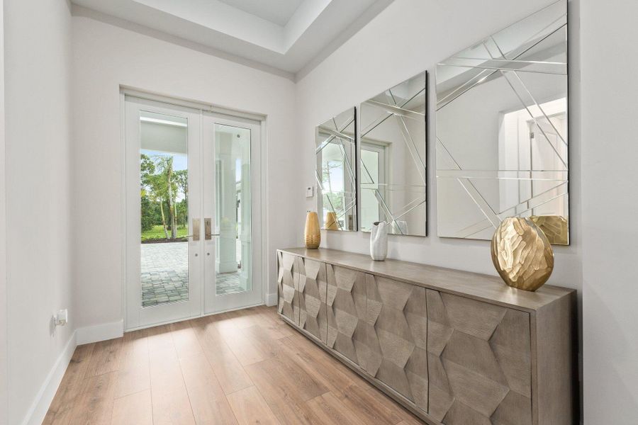 Furnished interior view inside a new home in , Palm City (Image 12).