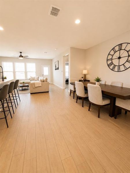 Furnished interior view inside a new home in Terra Trace, Fort Worth (Image 4).
