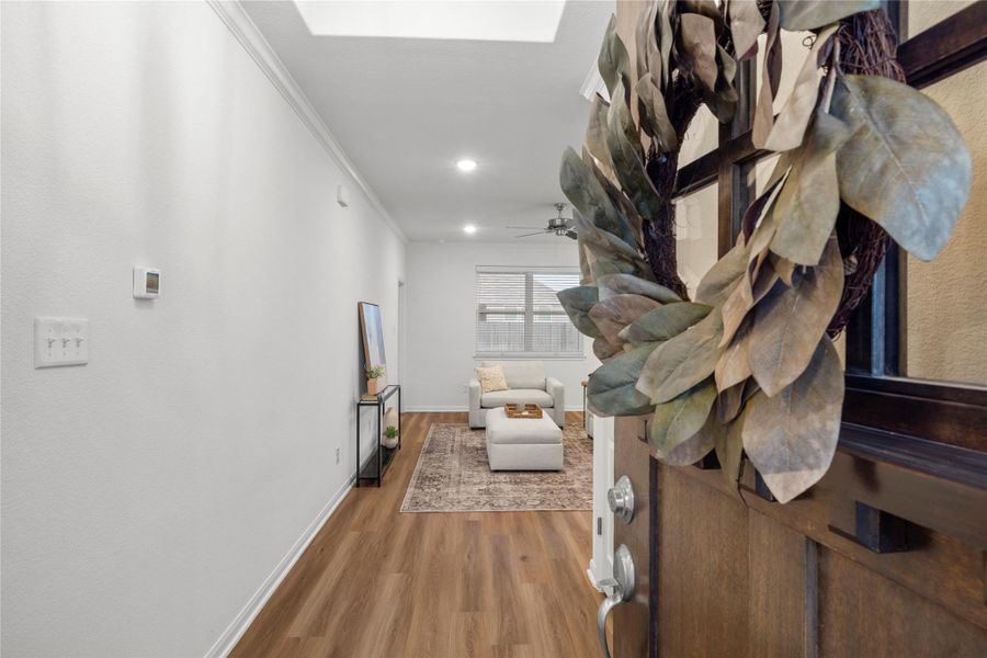 Furnished interior view inside a new home in , Temple (Image 15).