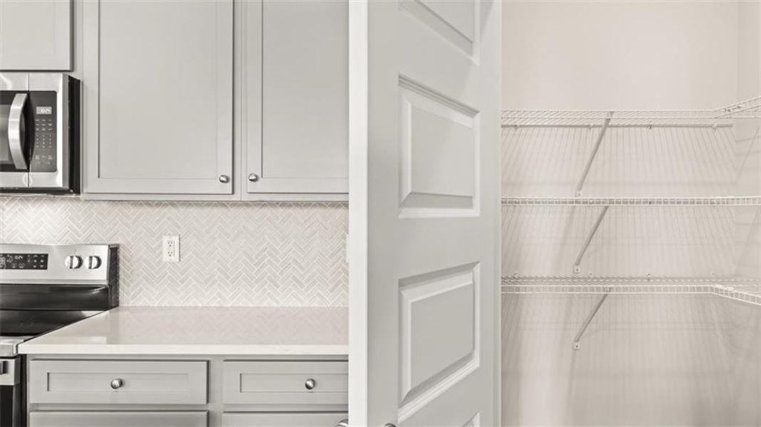 Furnished interior view inside a new home in Brookland Commons, Monroe (Image 6).