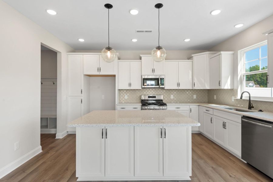 Furnished interior view inside a new home in Hopewell Garden, Winston-Salem (Image 6).