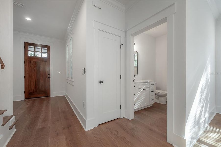 Furnished interior view inside a new home in , Tampa (Image 38). Furnished interior view inside a new home in , Tampa (Image 38).