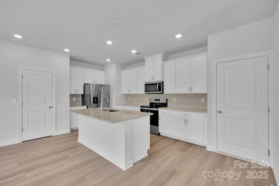 Furnished interior view inside a new home in Seattle Crossing, Shelby (Image 5).