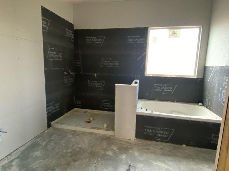 In-progress construction of a new home in Hillview Addition, Decatur, TX (Image 8).