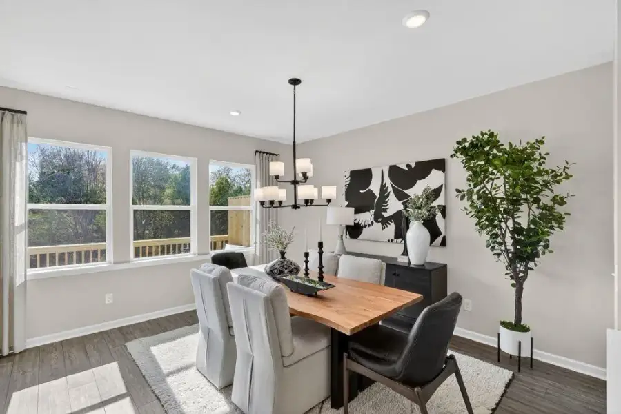 Furnished interior view inside a new home in Dreycott, Lawrenceville (Image 17).