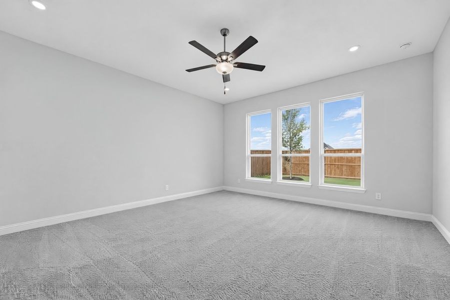 Spacious, unfurnished interior of a new home in South Oak, Lakewood Village (Image 14).