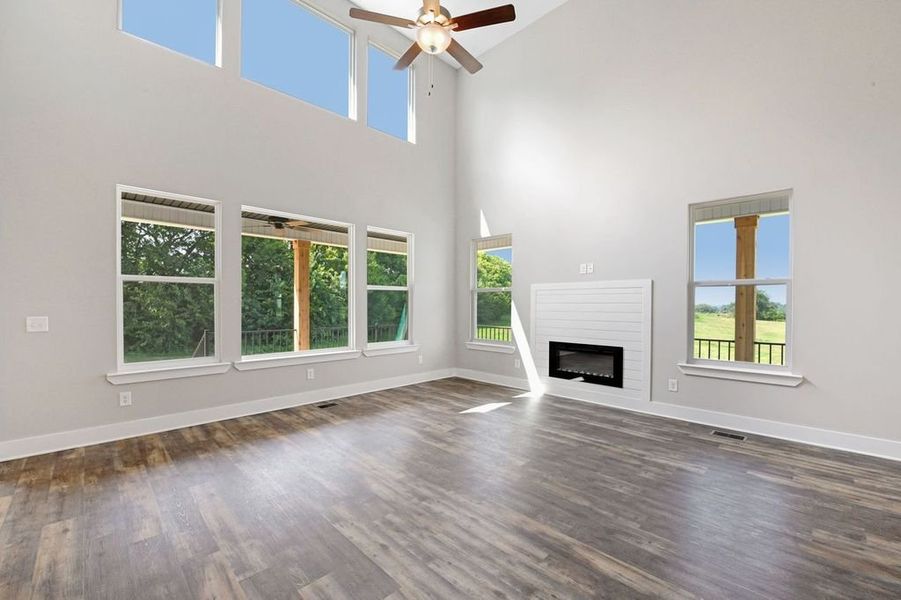 Representative unfurnished interior of a home built from the The Leonora by Norfleet Builders in Starks Estates, Cross Plains (Image 11).