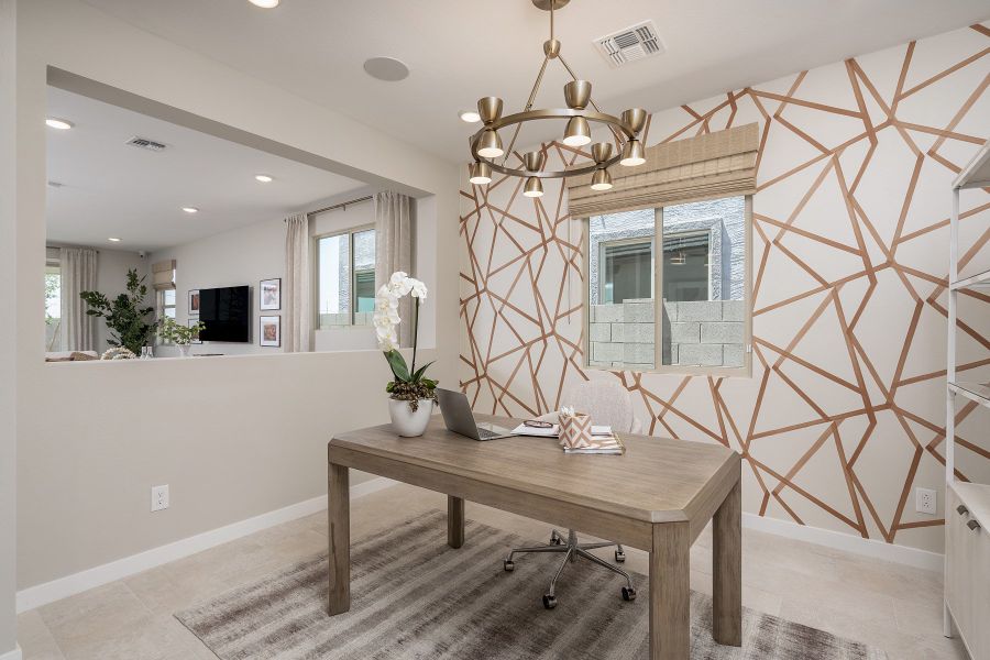Representative furnished interior of a home built from the Sabino by Landsea Homes in Bentridge - Canyon Series, Buckeye (Image 8).
