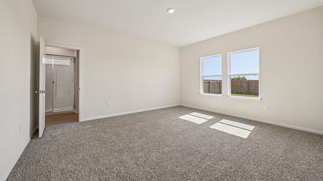 Spacious, unfurnished interior of a new home in Carillon, Manor (Image 31).