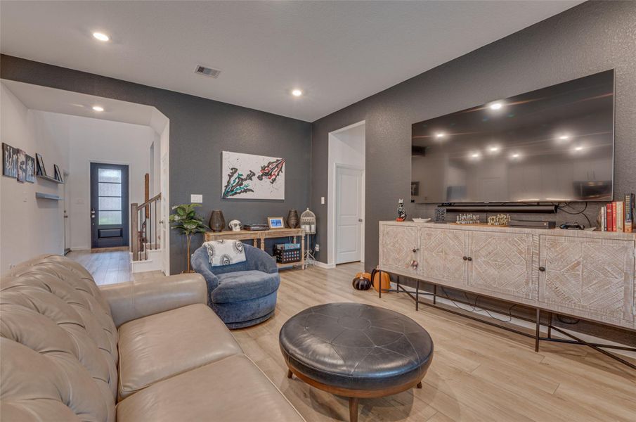 Furnished interior view inside a new home in ARTAVIA: Fairway Collection, Conroe (Image 7).